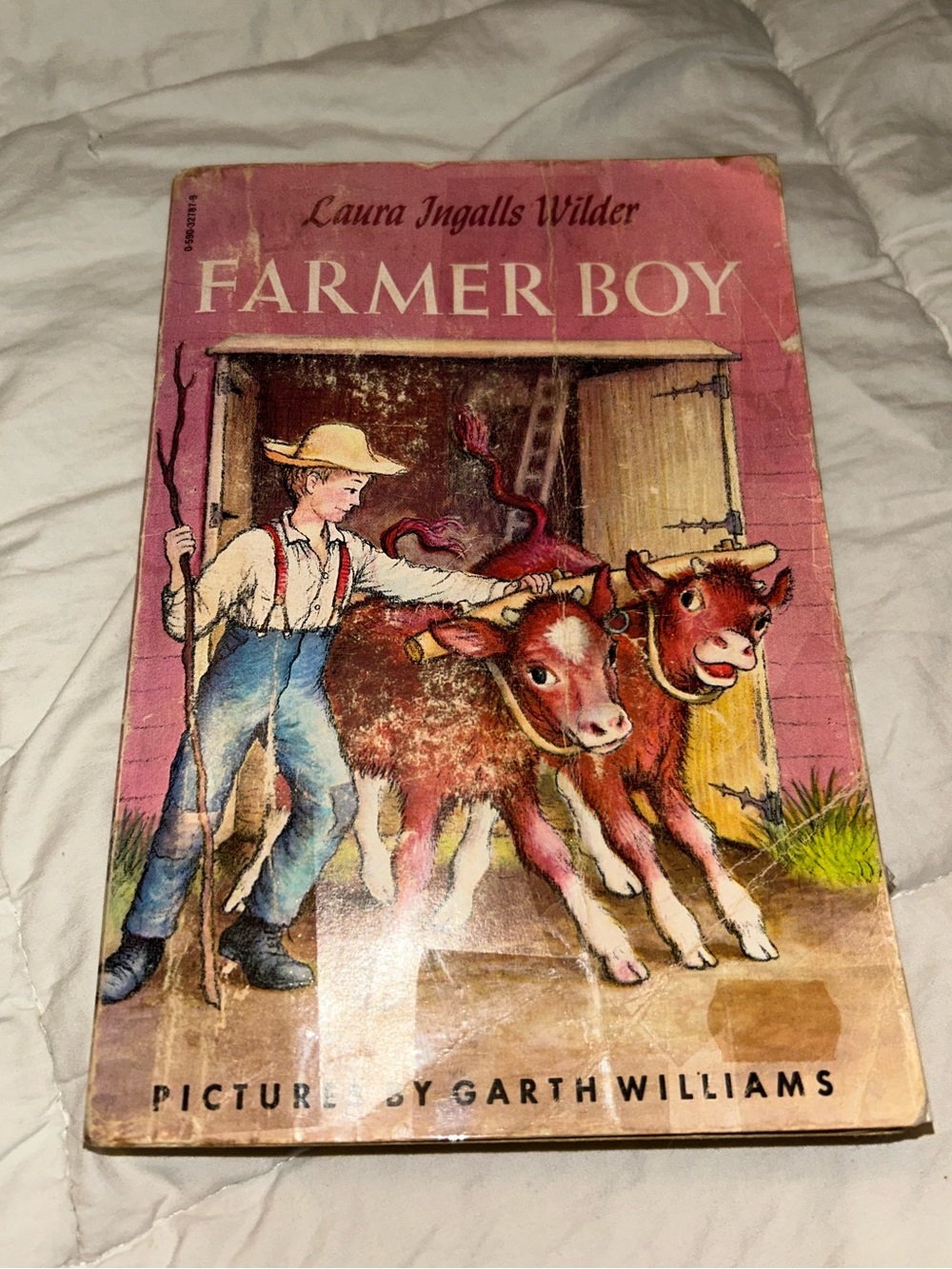 Farmer Boy by Laura Ingalls Wilder, Vintage Paperback, 1981 Printing